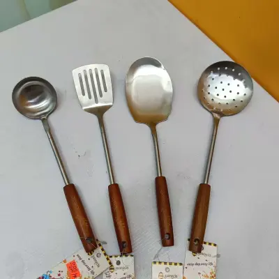 stainless steel spoon