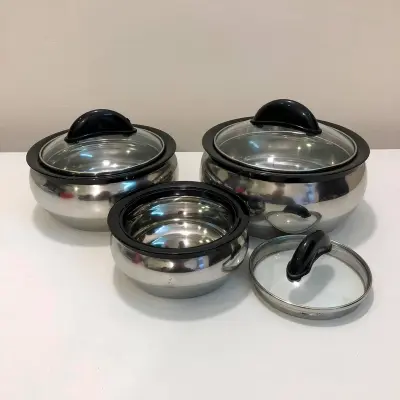 Milton 3pc Hotpot Set