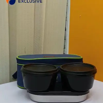 Premium Insulated Lunch Box Set with Carry Bag secondary
