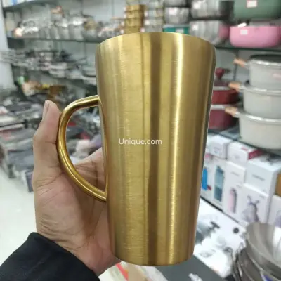 Premium Golden Stainless Steel Mug