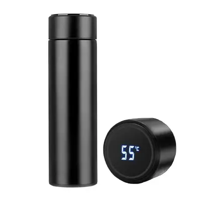 Stainless Steel Smart Water Bottle 500 ML LED Temperature Display secondary
