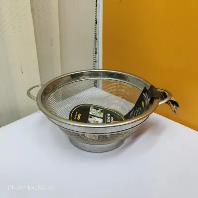 Premium Stainless Steel Mesh Colander / Strainer Basket