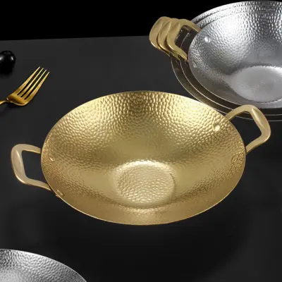 Magic Gold Premium Golden Hammered Wok (Karai)