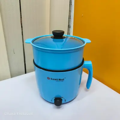 Samurai Multi-Functional Electric Hot Pot with Steamer (1.8L)