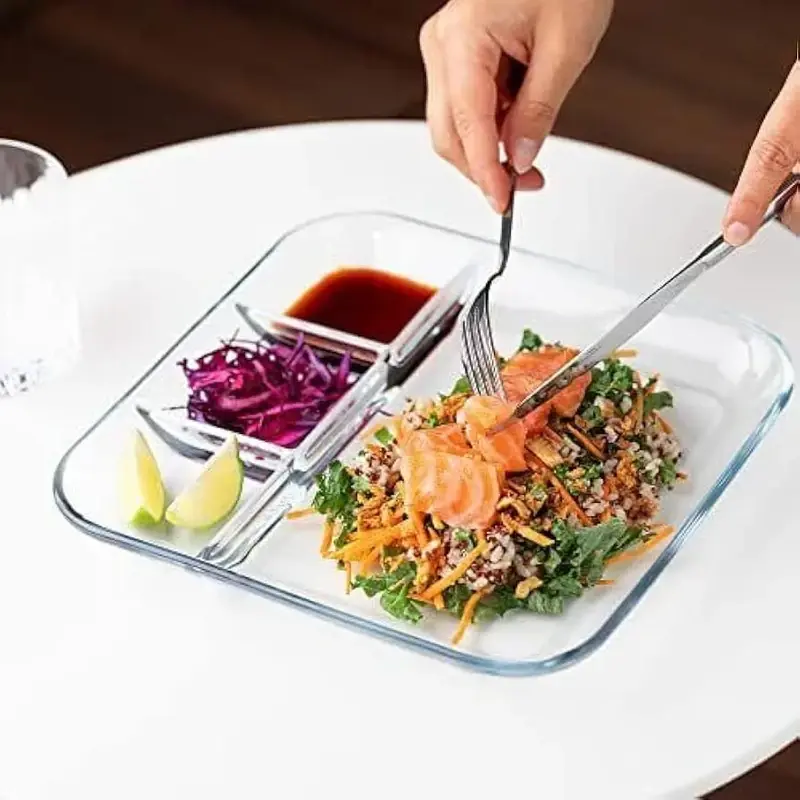 9" INCH PARTITION BAKING DISH