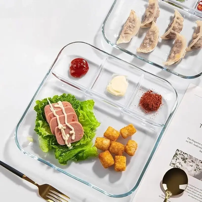 9" INCH PARTITION BAKING DISH