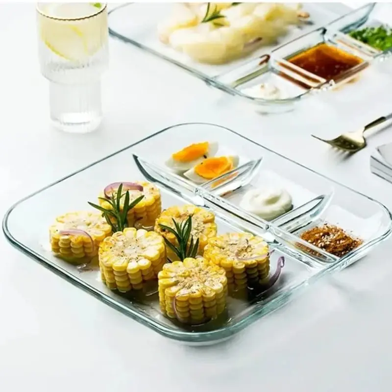 9" INCH PARTITION BAKING DISH