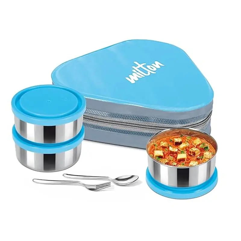 Milton Triangular Tiffin Set
