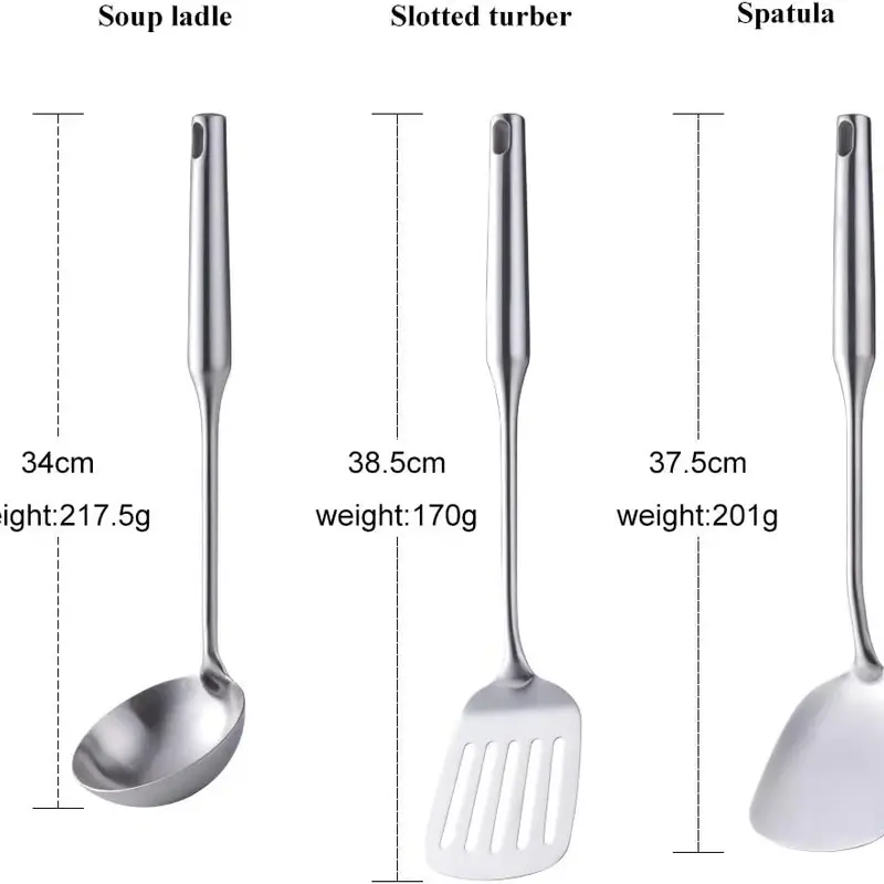 Premium Stainless Steel Cooking Utensils Set