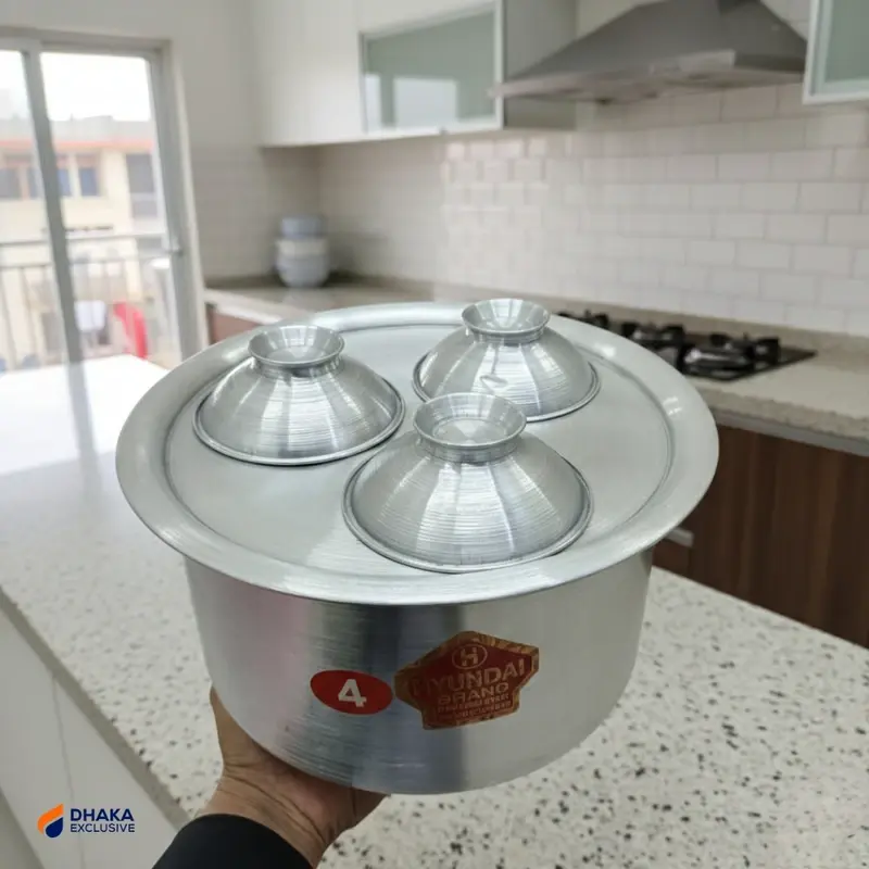 Premium Aluminum Multi-Purpose Vapa Pitha & Momo Steamer