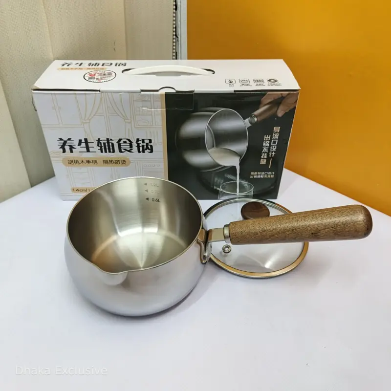 Premium Stainless Steel Milk Pan