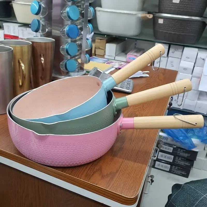 Premium Ceramic Coated Large Milk Pan (1pcs)