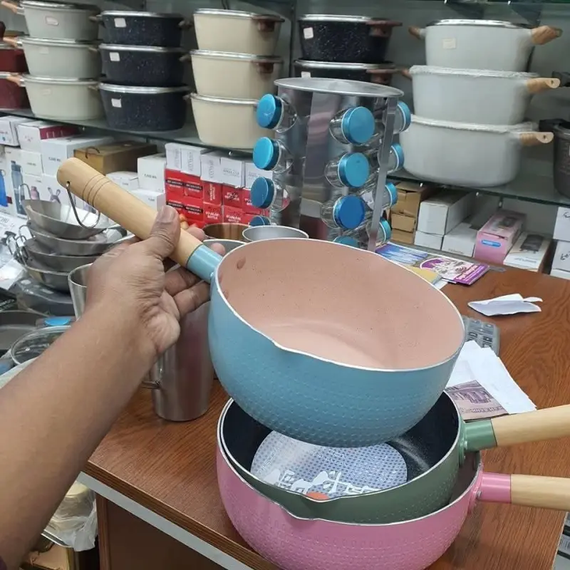 Premium Ceramic Coated Large Milk Pan (1pcs)