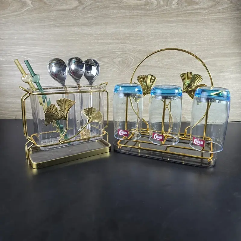 2 pcs combo Spoon and Glass holder