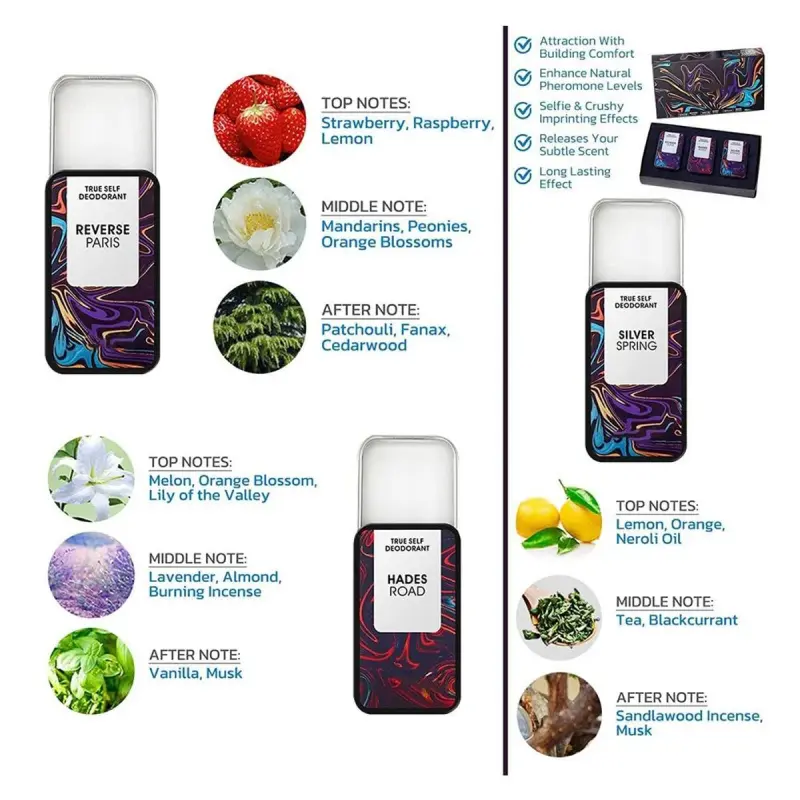 Kaiiuiio Hommelure Fheromotherapy Solid Perfume Set.