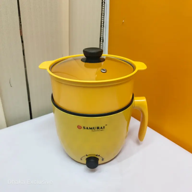 Samurai Multi-Functional Electric Hot Pot with Steamer (1.8L)