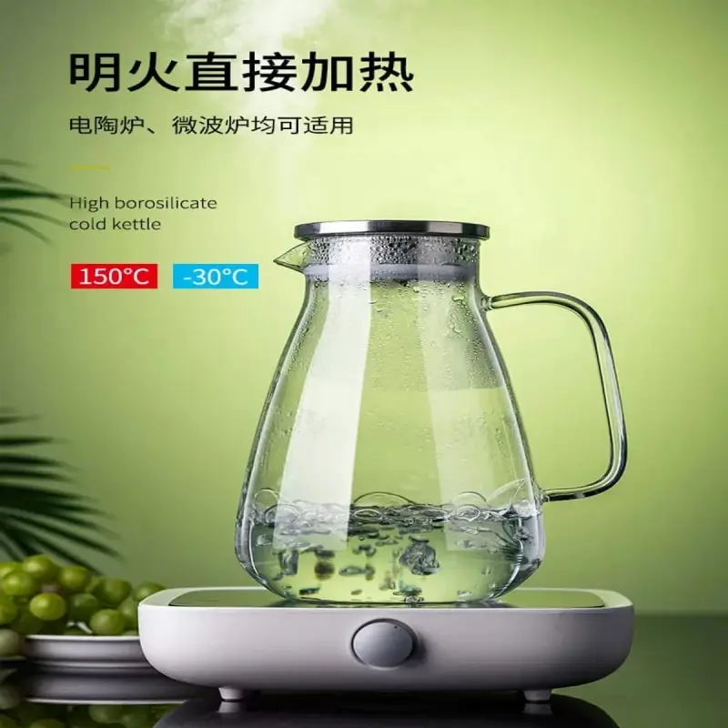 Borosilicate Crystal Glass Water Jug