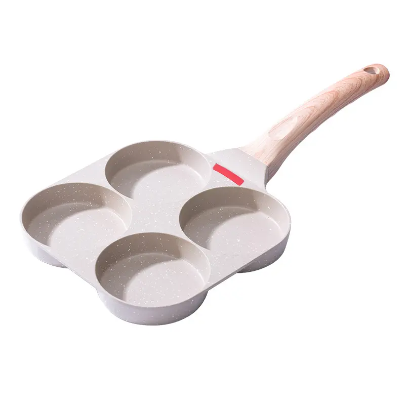 Non-stick fry pan 4 part Pan