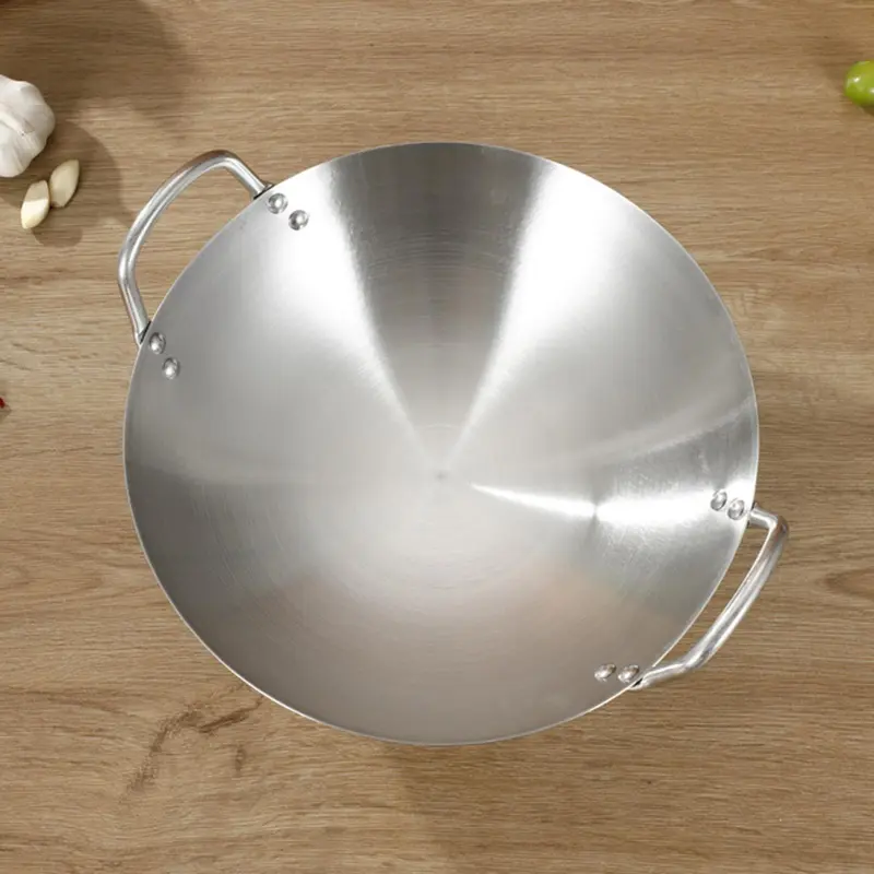 Premium Heavy-Duty Aluminum Cooking Wok (Korai)