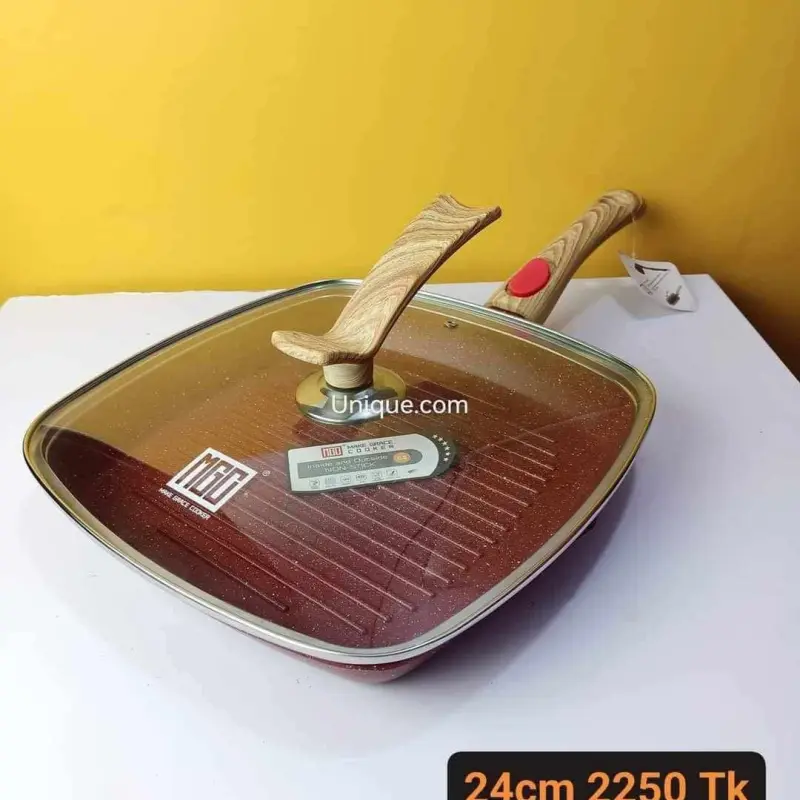 MGC 28cm Granite Coating Non-Stick Square Grill Pan