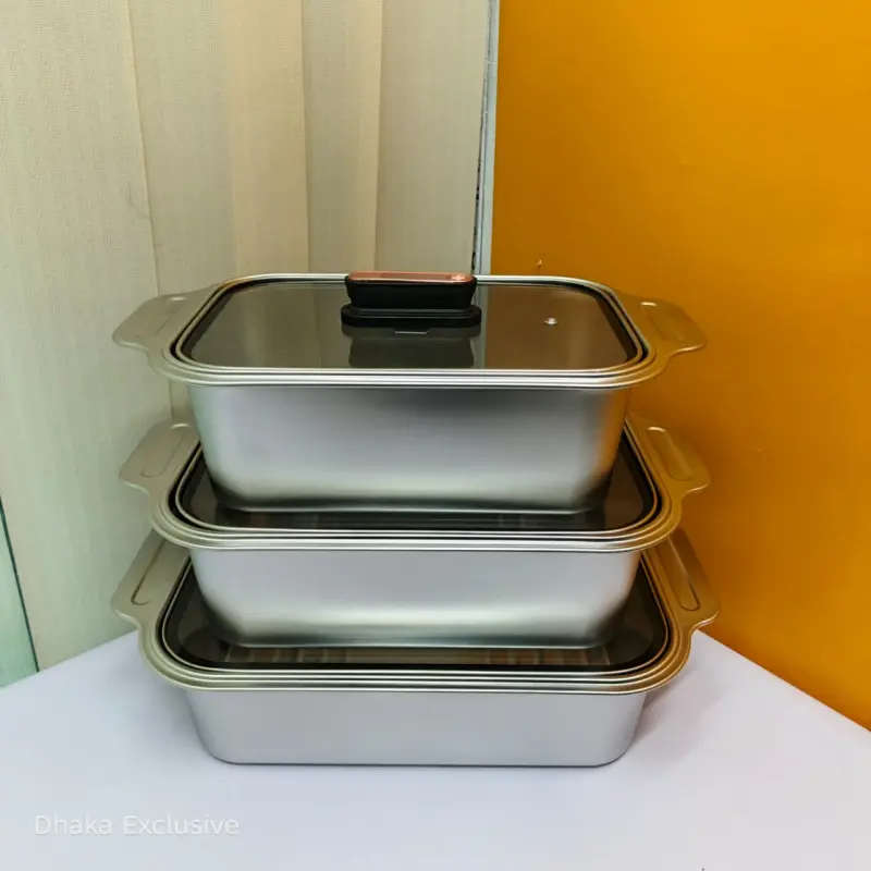 Premium Deep-Body Electric Multi-Cooker & Grill Pan