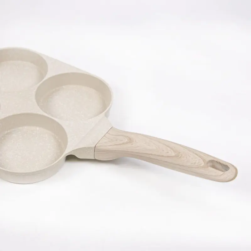 Non-stick fry pan 4 part Pan