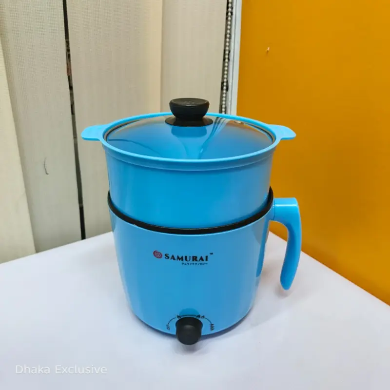 Samurai Multi-Functional Electric Hot Pot with Steamer (1.8L)